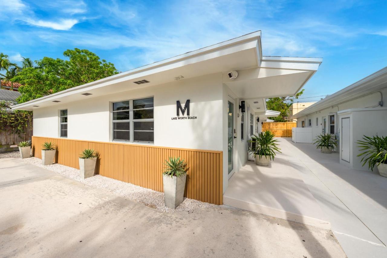 M Lake Worth Beach - Modern Villas Near West Palm Beach, Chic Retro Vibes, King Bed, Cozy Backyard, Bbq, Workspace, High-Speed Internet, Free Parking, 5 Minutes To Downtown & Beach Εξωτερικό φωτογραφία