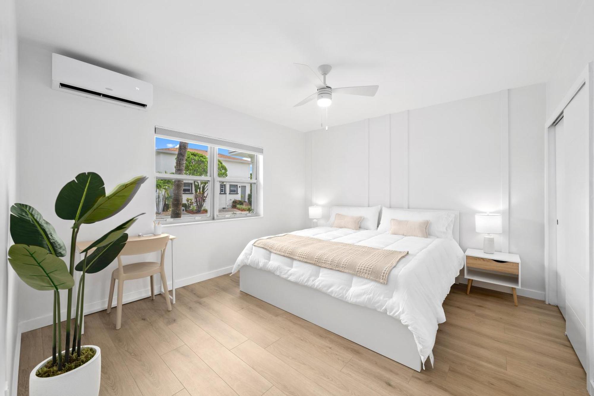 M Lake Worth Beach - Modern Villas Near West Palm Beach, Chic Retro Vibes, King Bed, Cozy Backyard, Bbq, Workspace, High-Speed Internet, Free Parking, 5 Minutes To Downtown & Beach Εξωτερικό φωτογραφία