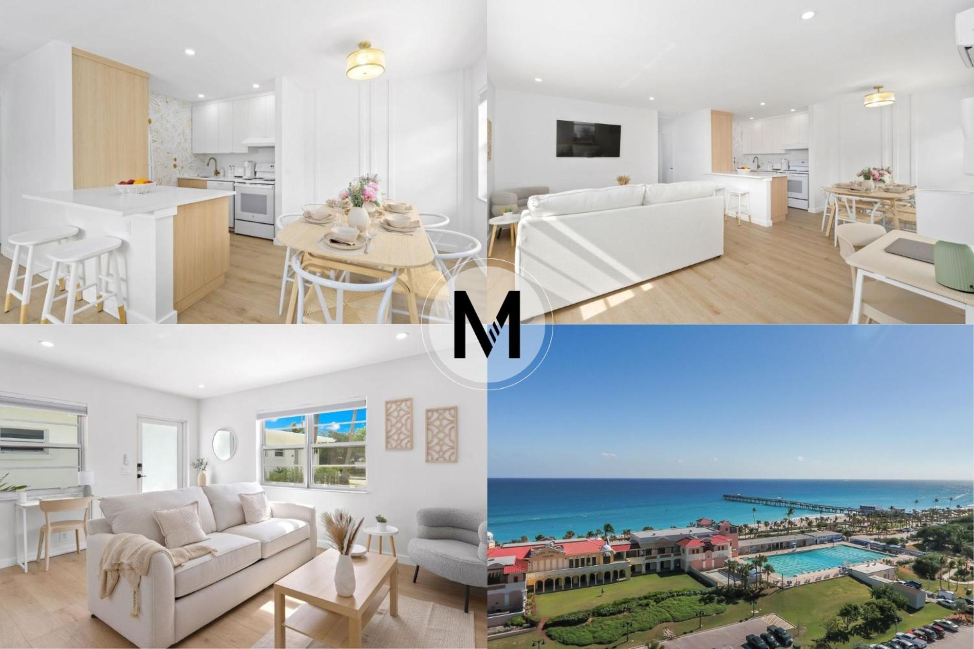 M Lake Worth Beach - Modern Villas Near West Palm Beach, Chic Retro Vibes, King Bed, Cozy Backyard, Bbq, Workspace, High-Speed Internet, Free Parking, 5 Minutes To Downtown & Beach Εξωτερικό φωτογραφία